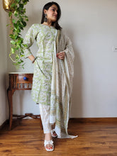 New Exclusive Collection of Hand Block Printed Stitched Cotton Suits With Cotton Dupatta in Beautiful Colours(BFSCS08)